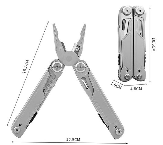 Multiverktøysett | Rustfritt stål | Kompakt design