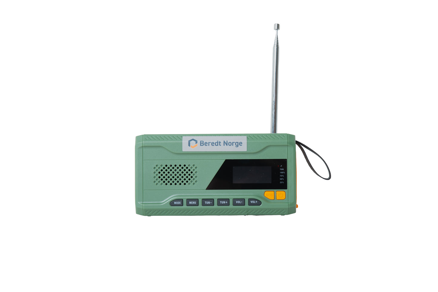 Nødradio DAB+ Powerbank 10.000mAh | Vanntett | Bluetooth