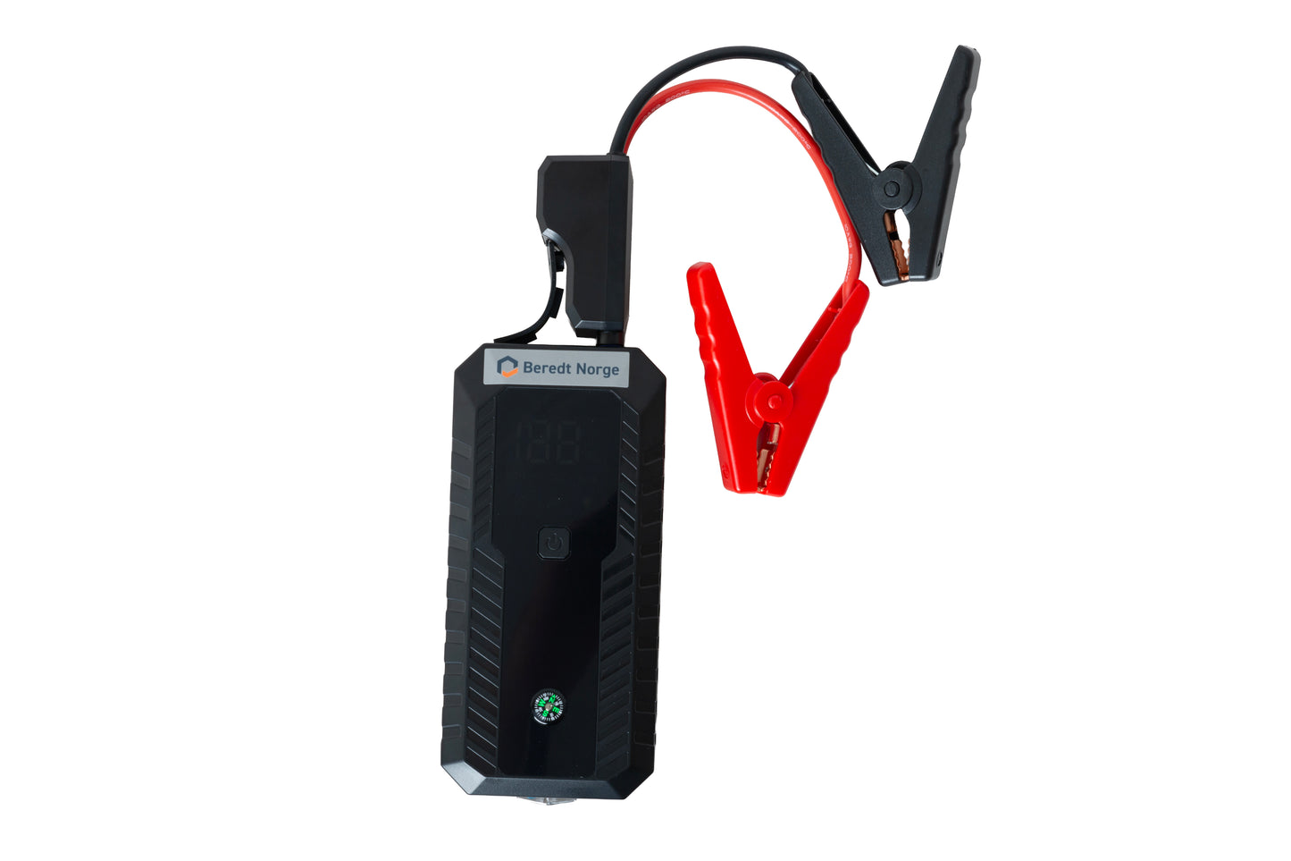 Power bank jump starter 2000A | Nødstrøm | Lommelykt | Kompakt | Vanntett