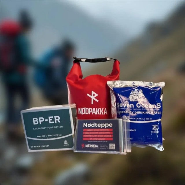 Turpakka - Nødproviant fra Nødpakka®️
