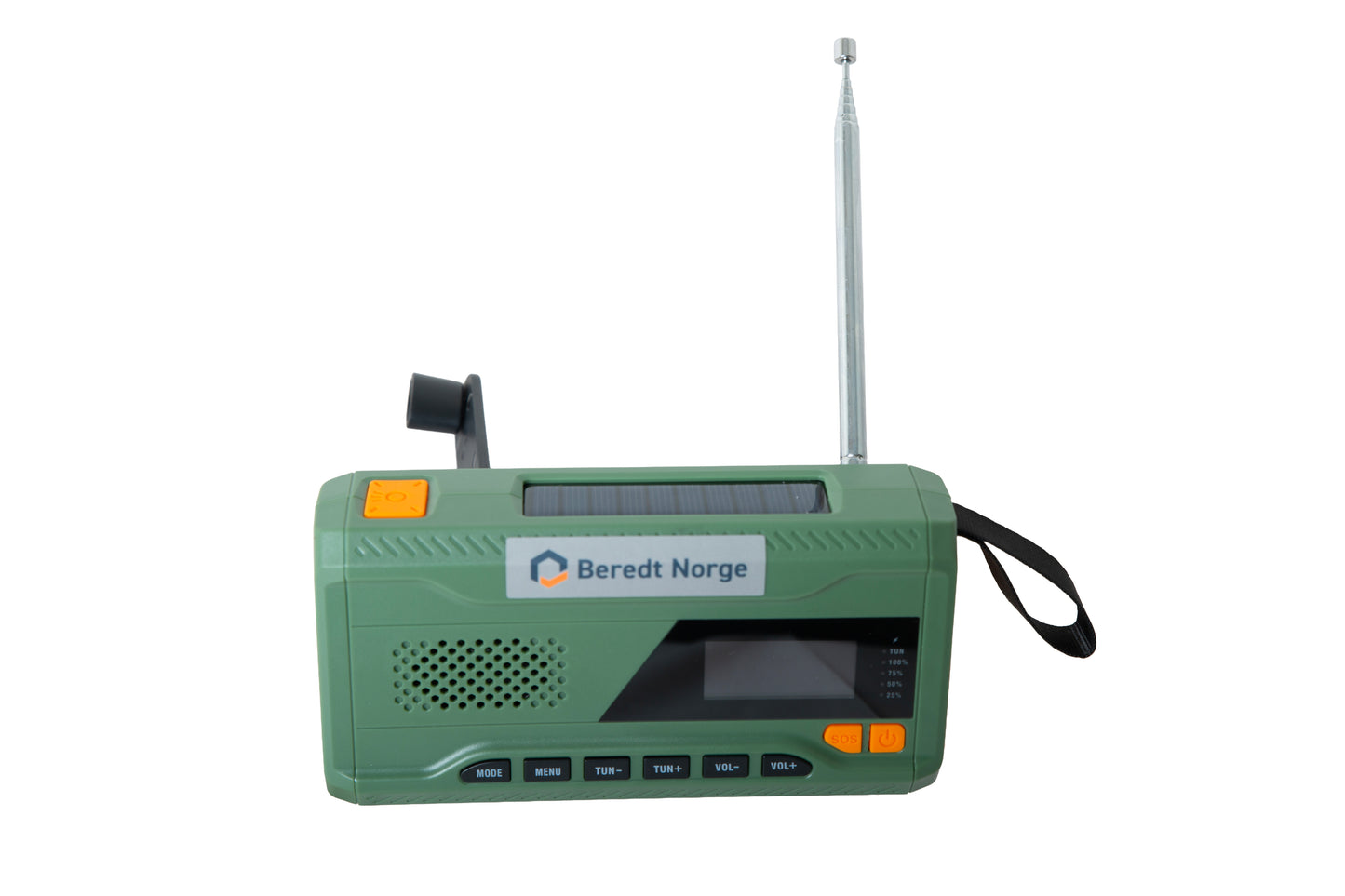 Nødradio DAB+ Powerbank 10.000mAh | Vanntett | Bluetooth