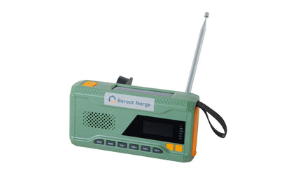 Nødradio DAB+ Powerbank 10.000mAh | Vanntett | Bluetooth
