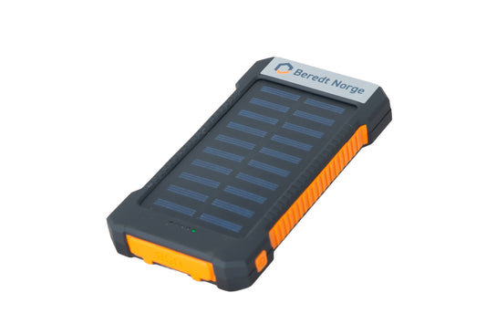 Powerbank 20000mAh | Solcelle | Vanntett IP65