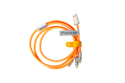 Ladekabel 3-i-1 | Hurtiglading | Universal