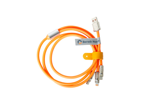 Ladekabel 3-i-1 | Hurtiglading | Universal