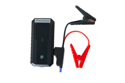Power bank jump starter 2000A | Nødstrøm | Lommelykt | Kompakt | Vanntett